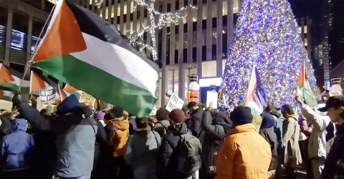 https://www.standingforfreedom.com/wp-content/uploads/2023/12/Rockefeller-Christmas-Tree-Protests-Video-Screenshot.jpg