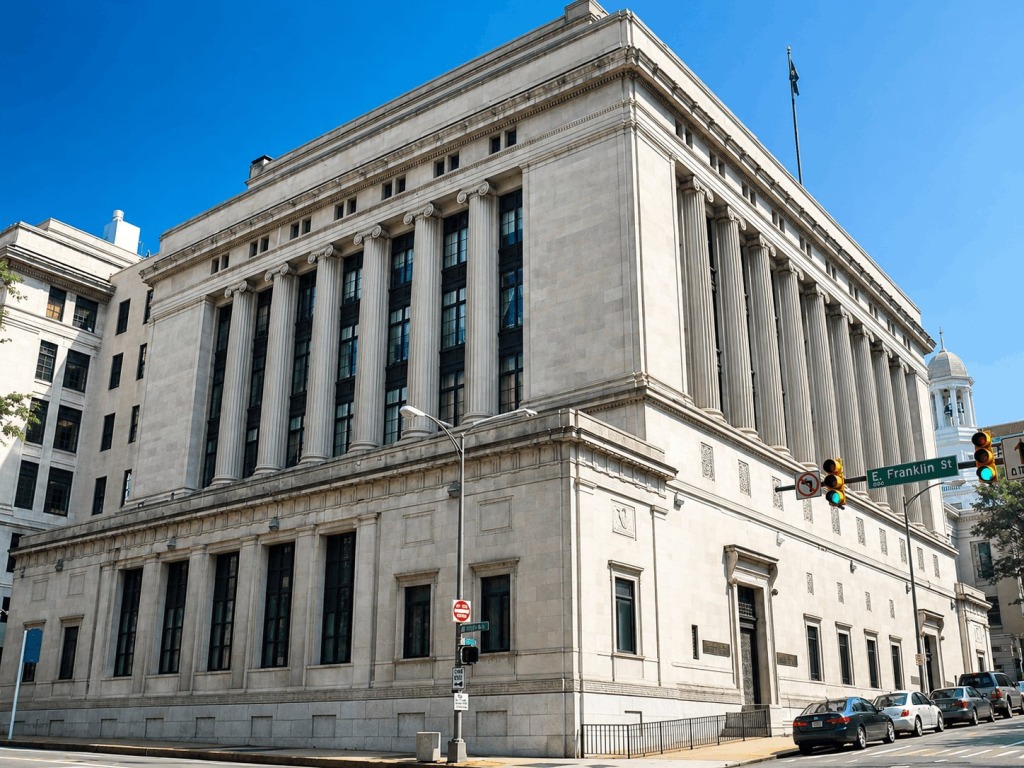 Exterior of the Supreme Court of Virginia building in Richmond, representing the court’s ruling in the Virginia redistricting amendment case.