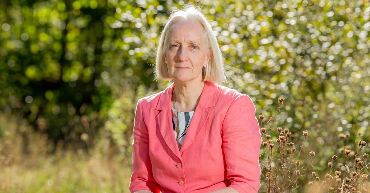 A photo of Anita Meston, 63, a long-term teacher.