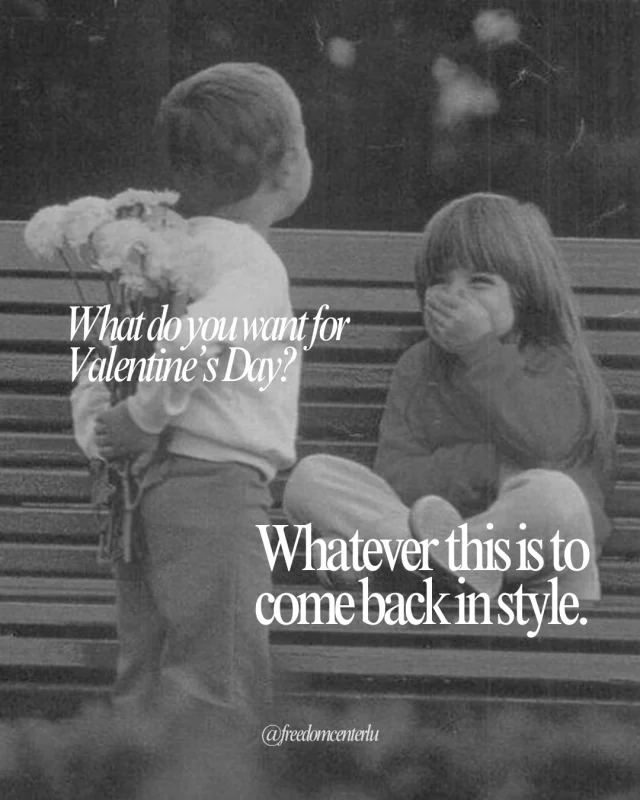 Happy Valentine’s Day! We love because He first loved us