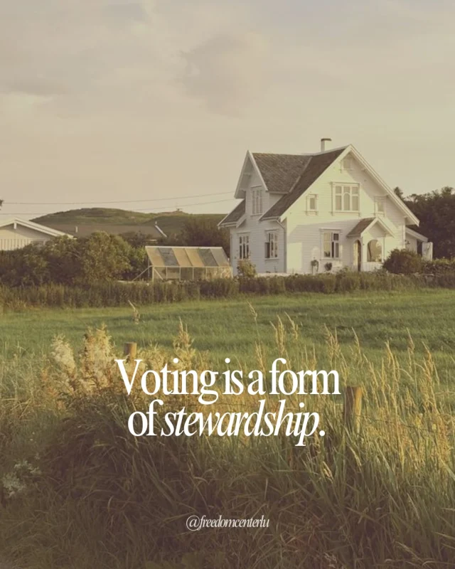 There are primaries in several states tomorrow. Christians, you have a duty to steward your vote well and use it to love your neighbor.