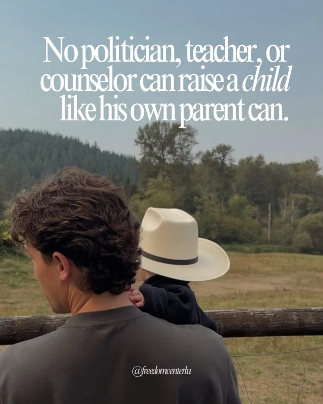 We don’t co-parent with the government