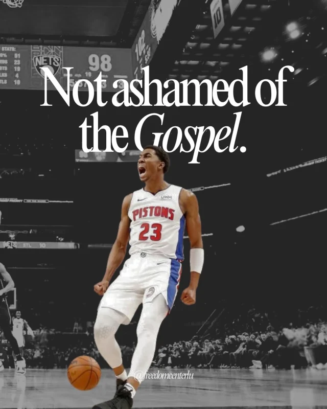 WE STAND WITH JADEN 

The Chicago Bulls have waived Jaden Ivey after speaking out against the NBA’s promotion of pride month. 

“For I am not ashamed of the gospel, for it is the power of God for salvation to everyone who believes, to the Jew first and also to the Greek.”
‭‭Romans‬ ‭1‬:‭16‬