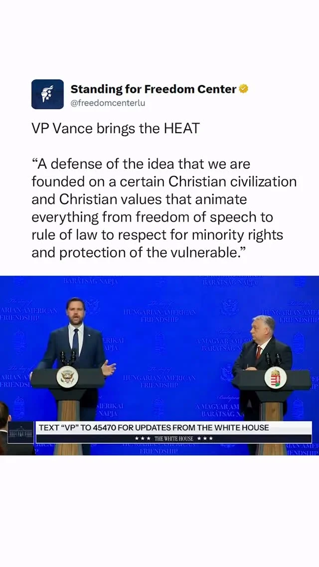 The West is the best, and it is high time we have leaders who understand and are able to articulate this principle