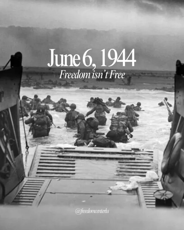 82 years ago today, heroes landed on the beaches of Normandy. Today, we remember their sacrifice.