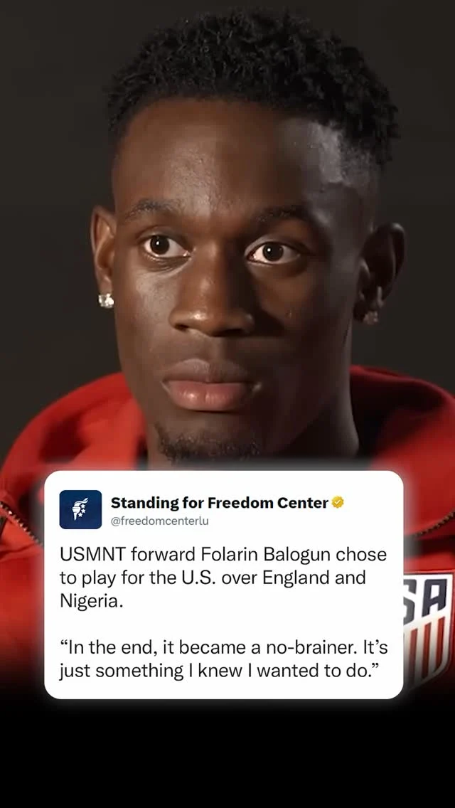 Good luck to the @usmnt in the World Cup 🫡🇺🇸