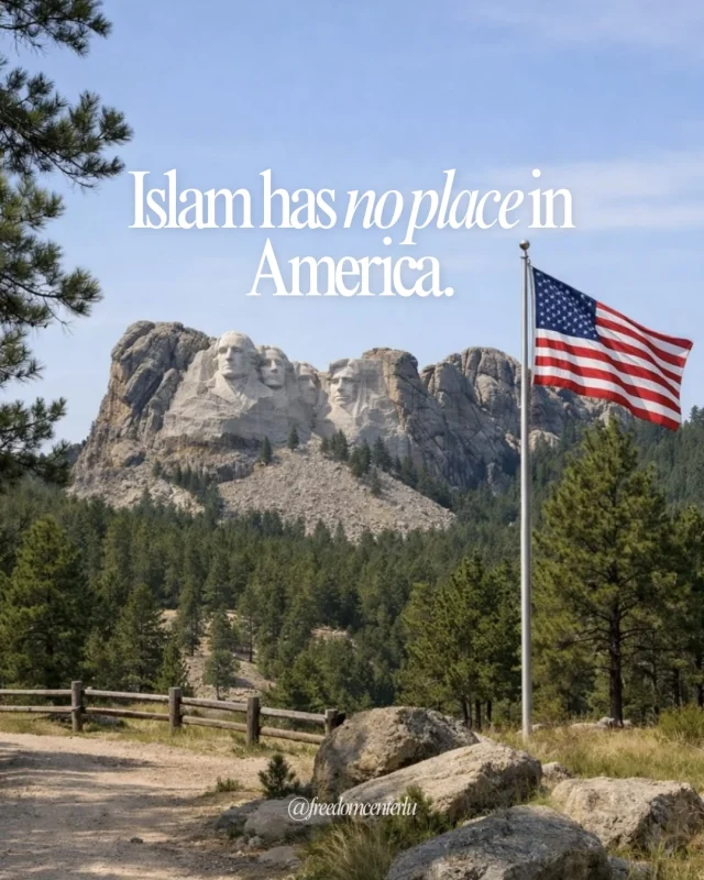 Islam has no historic claim to America. Sharia is a totalizing ideology. The West cannot coexist with Sharia. One will win, one will lose.