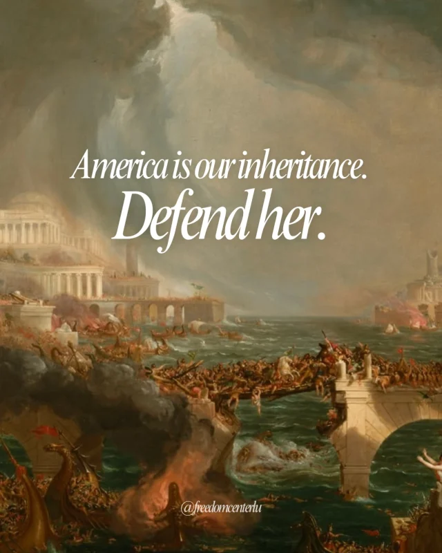 Civilization dies when good men do nothing