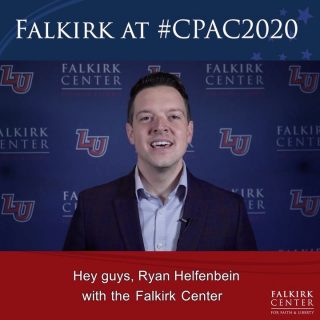 Have you been keeping up with us on social media? Check out our story for a sneak peek at the interviews coming your way this week and next as our Executive Director @ryanhelfenbein & some of our Falkirk Fellows had the chance to interview a variety of personalities at #CPAC2020!
.
.
.
#FalkirkCenter #Christian #Conservative #Constitution #Rights #Liberty
