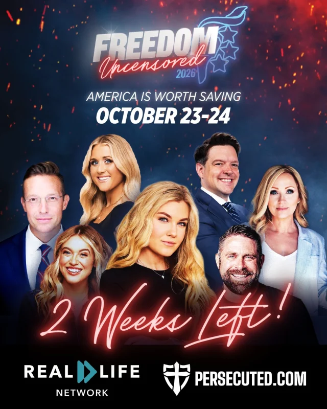 🇺🇸 2 WEEKS UNTIL FREEDOM UNCENSORED!

America is worth saving. Join us October 23–24 at Liberty University.

Erika Kirk, Riley Gaines, Benny Johnson, Dr. Ben Carson, Nick Freitas, Isabel Brown, and MANY more will be there.

Don’t miss it. Get your tickets today!

🎟️ Register now at the link in bio or https://www.standingforfreedom.com/events/freedom-uncensored/