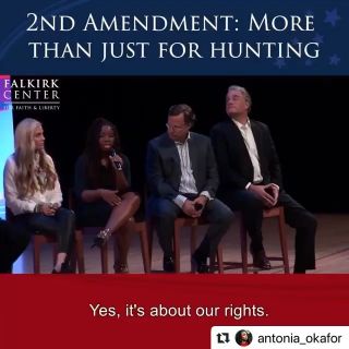 #Repost @antonia_okafor ・・・
One of my favorite conversations on the 2nd amendment. Christians should think of the topic based on the fact that we have the opportunity to be protectors and defenders like Christ calls us to be. #falkirkcenter #2a #libertyuniversity